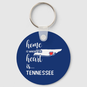 Porte-clés La maison du Tennessee est le coeur