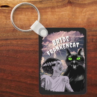 Porte-clés La mariée de Frankencat