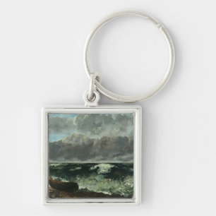 Porte-clés La mer orageuse ou, la vague, 1870