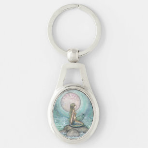 Porte-clés La mer pastel Fantaisie artistique par Molly Harri