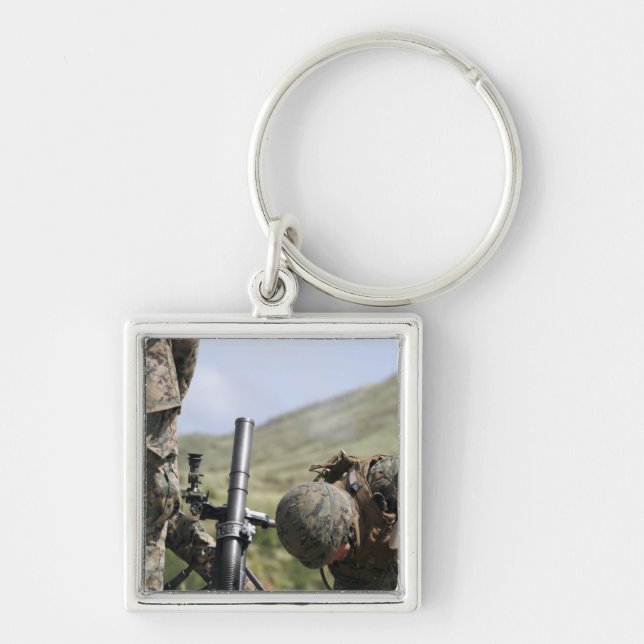 Porte-clés La méthode de tir direct des mortiers (Devant)