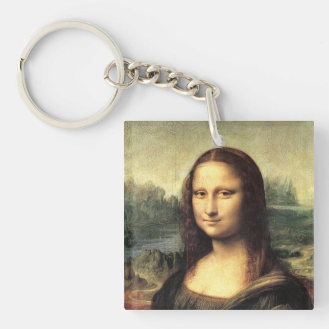 Porte-clés La Mona Lisa Leonardo da Vinci (Devant)