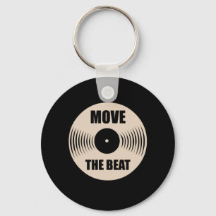 Porte-clés La Musique Déplace Le Beat