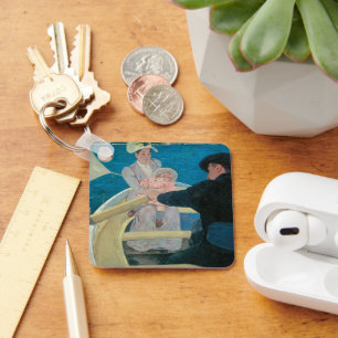 Porte-clés La Partie en bateau de Mary Cassatt, Beaux-arts Vi