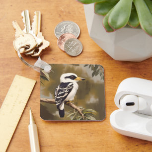 Porte-clés La peinture australienne Kookaburra,