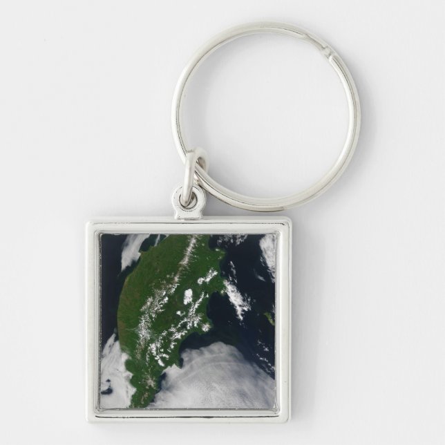 Porte-clés La péninsule de Kamchatka (Devant)
