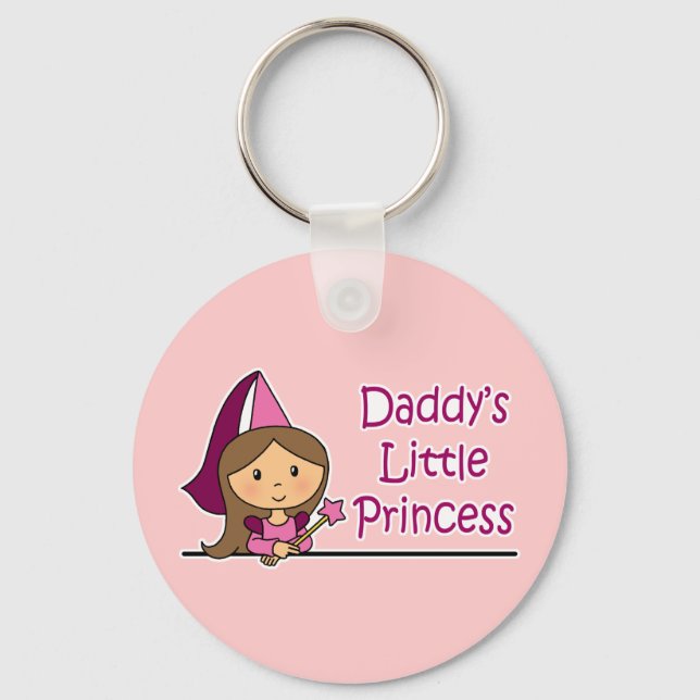 Porte-clés La petite princesse de papa (Recto)