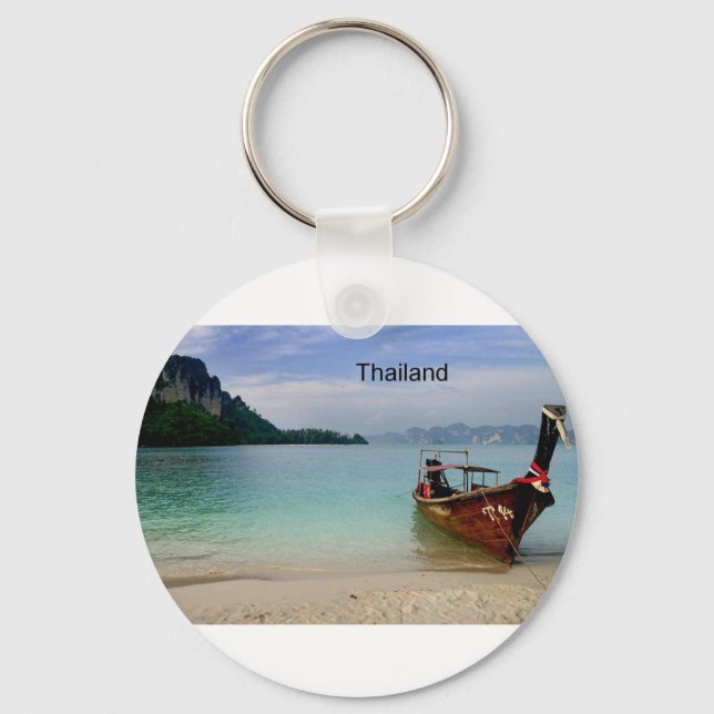 Porte-clés La plage en Thaïlande à Krabi (St.K. (Recto)