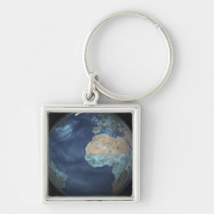 Porte-clés La pleine terre montrant l'évaporation