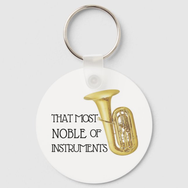 Porte-clés La plus noble des instruments - Tuba Porte - clé (Recto)