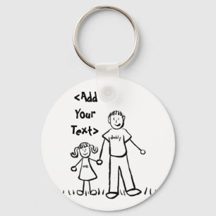 Porte-clés La Porte - clé de papa