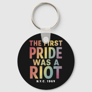 Porte-clés La première fierté était une émeute LGBT Gay Ally