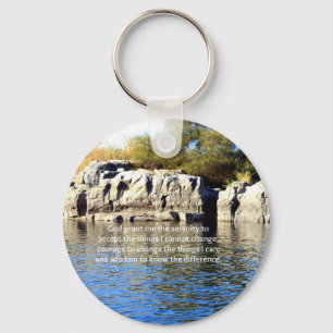 Porte-clés La prière de sérénité