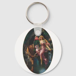 Porte-clés La publicité vintage - l'eau de Tableau de Clysmi