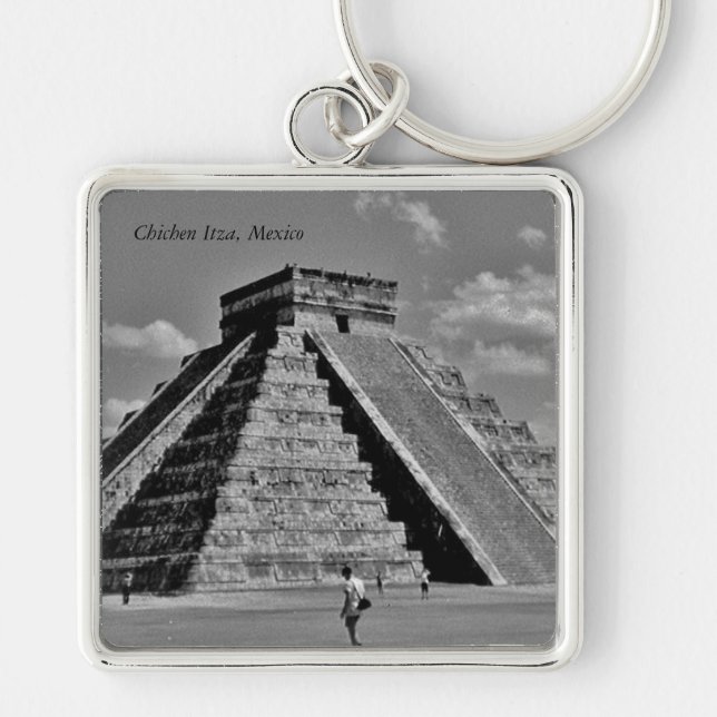 Porte-clés La pyramide Kukulkan (Devant)