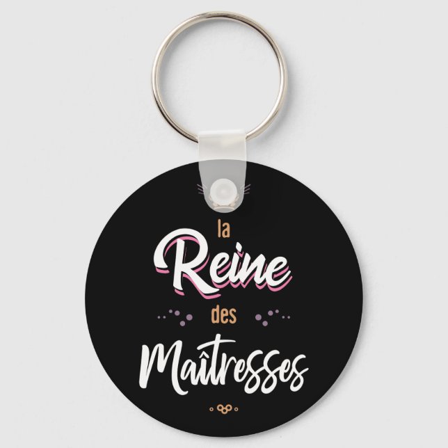 Porte-clés La reine des maitresses (Recto)