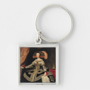 Porte-clés La Reine Maria Anna de l'Autriche, 1652