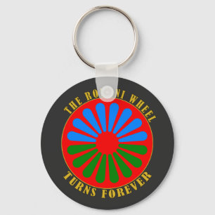 Porte-clés La Roue Romani Tourne Pour Toujours Porte - clé
