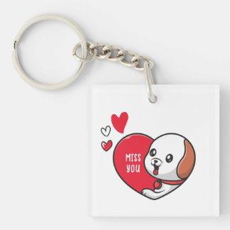 Porte-clés La Saint-Valentin, Tu me manques