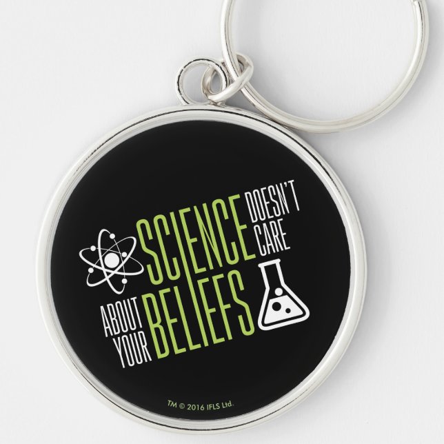 Porte-clés La Science ne s'inquiète pas (Devant)