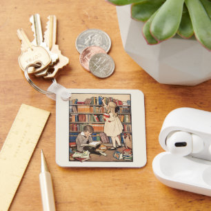 Porte-clés La Semaine du livre pour enfants par Jessie Willco