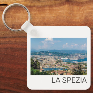 Porte-clés La Spezia Cityscape Ligurie Italie Vacances Souven
