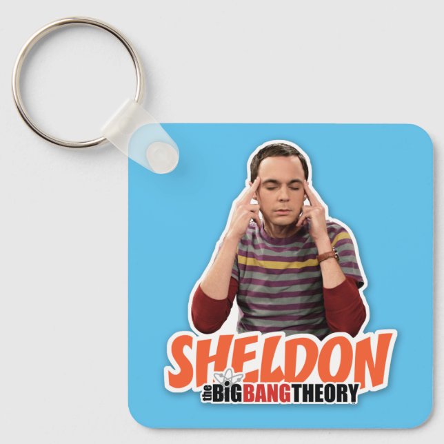 Porte-clés La théorie du Big Bang | Sheldon (Recto)