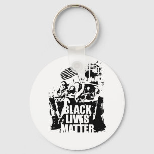 Porte-clés La vie noire importe