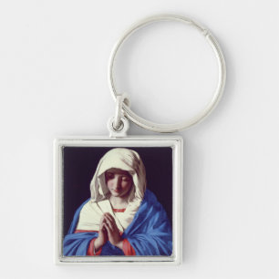 Porte-clés La Vierge dans la prière, 1640-50 (huile sur la