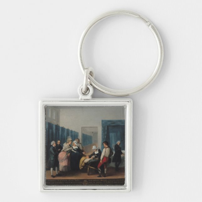 Porte-clés La visite de Monsieur et de Madame Necker (Devant)