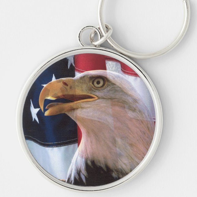 Porte-clés La voix de la liberté américaine (Devant)