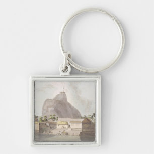 Porte-clés La vue dans le fort de Trichinopoly, plaquent 47