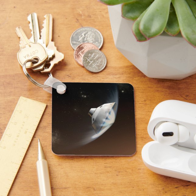 Porte-clés Laboratoire des sciences de Mars - Capsule Aérocoq (Bureau)