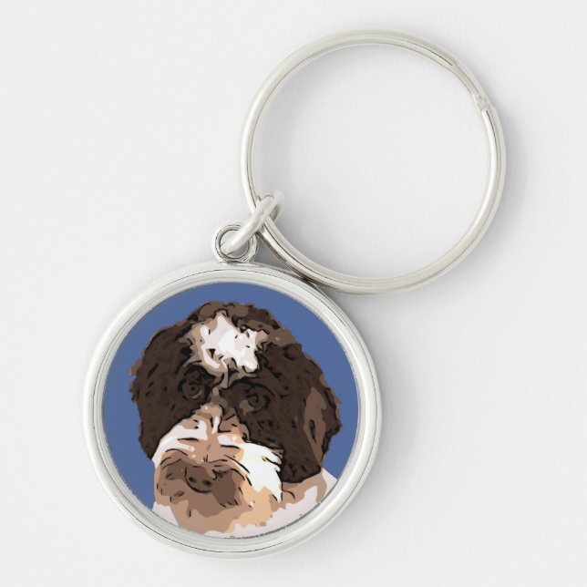 PORTE-CLÉS LABRADOODLE (Devant)