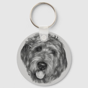 Porte-clés Labradoodle