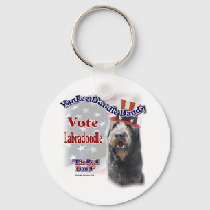 Porte-clés Labradoodle Cadfts