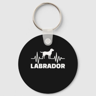 Porte-clés Labrador Retriever Heart