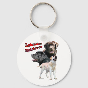 Porte-clés Labrador Retriever Trio 2 - Porte - clé
