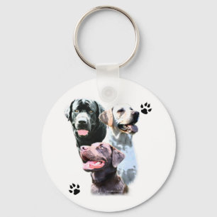 Porte-clés Labrador Retriever Trio - Porte - clé