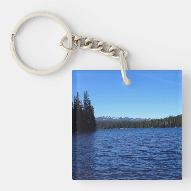 Porte-clés Lac Little Cultus, Oregon (Devant)