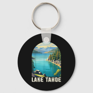 Porte-clés Lac tahoe californie nevada montagne randonnée ski