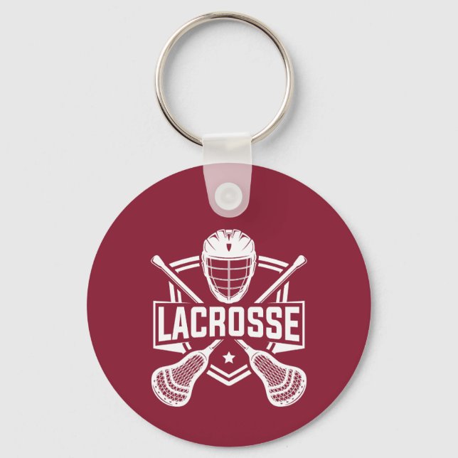 Porte-clés Lacrosse Design  (Recto)