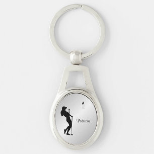 Porte-clés Ladies Golfer Personal