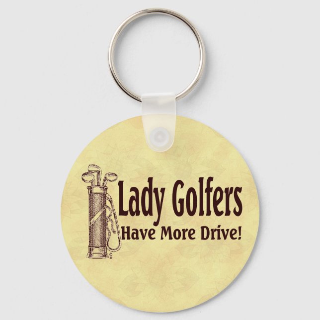 Porte-clés Lady Golfers (Recto)