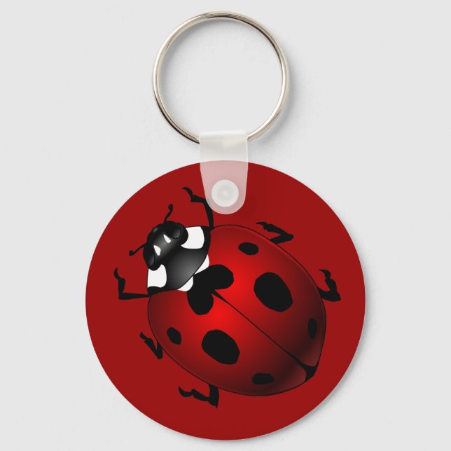 Porte-clés Ladybug Art Porte - clé Bug Keepsaké Ladybug Cadea (Recto)