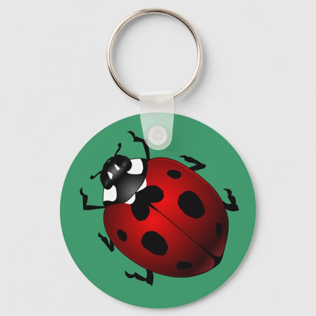 Porte-clés Ladybug Art Porte - clé Bug Keepsaké Ladybug Cadea (Recto)