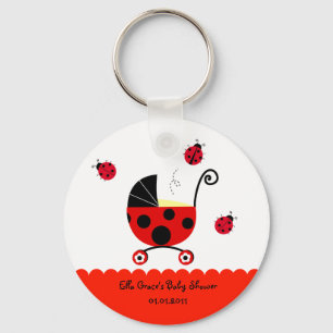 Porte-clés Ladybug Baby shower Party Favoriser les Porte - cl
