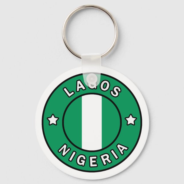 Porte-clés Lagos Nigeria (Recto)