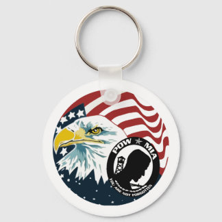 Porte-clés L'aigle américain POW-MIA