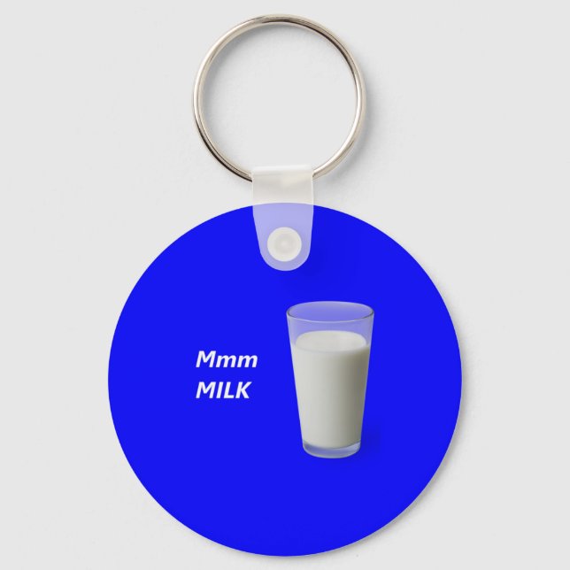 Porte-clés LAIT Mmm (Recto)